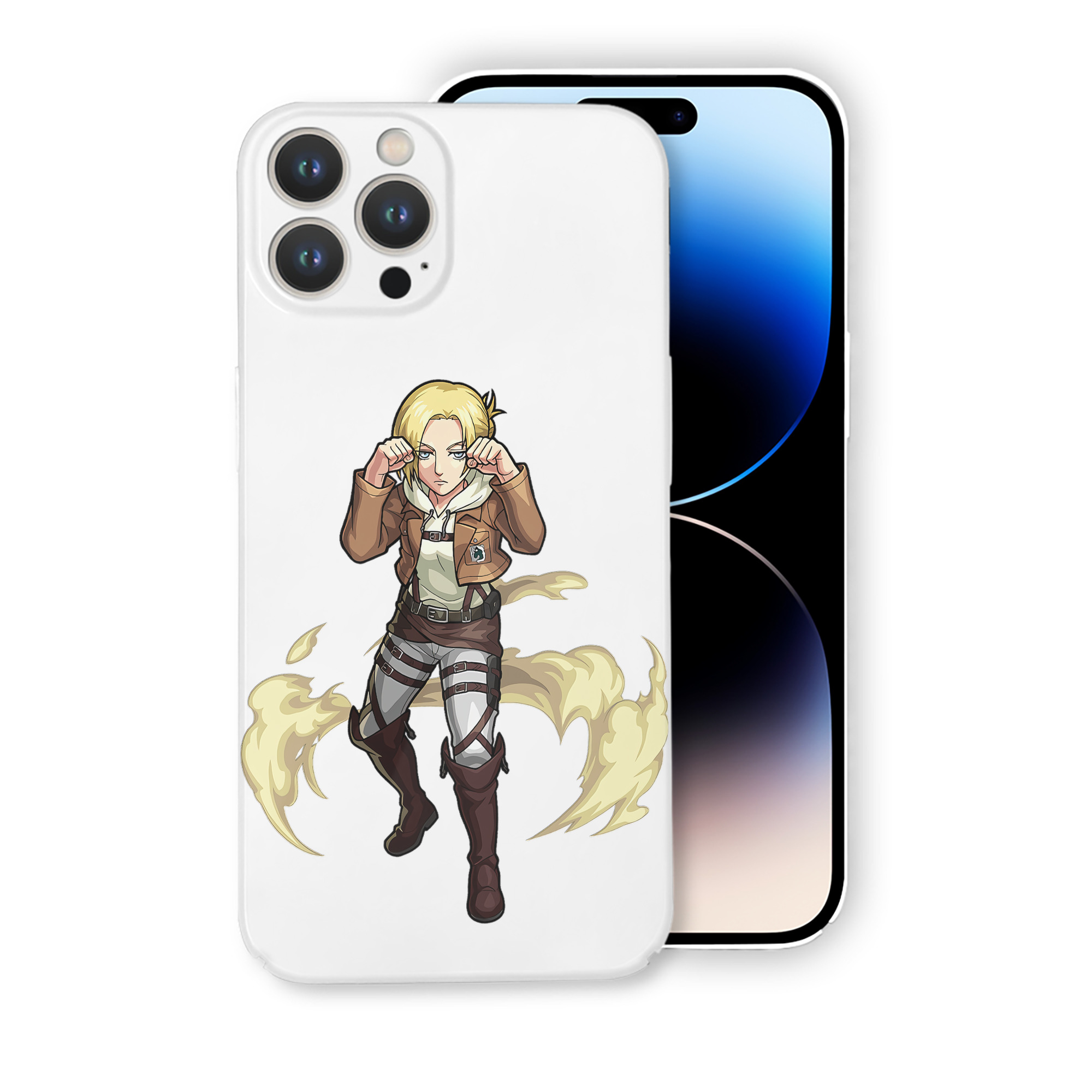 （画像用） 進撃の巨人 アニ・レオンハート Attack on Titan Annie Leonhart 【iPhone 14シリーズ対応】ハードケース